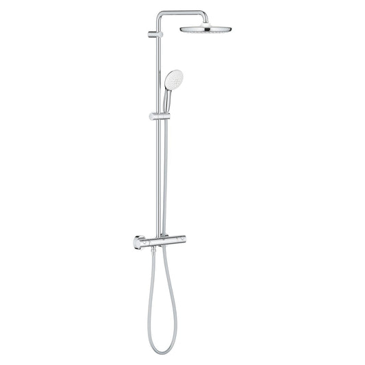 Grohe Tempesta  System 250 Duvara Monte Termostatik Bataryalı Duş Sistemi - 26670001