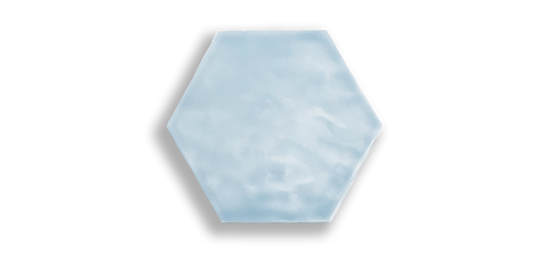 Art Mosaic Artisan Hexagon 15x17 / 6"  Sky Glossy Duvar Karosu