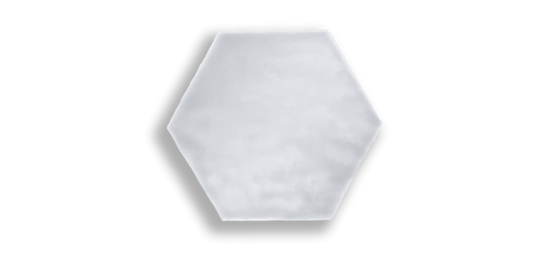Art Mosaic Artisan Hexagon 15x17 / 6"  Snow Glossy Duvar Karosu