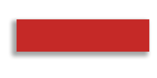 Art Mosaic Flat 7,5x30 / 3"x12" Red Matt Duvar Karosu