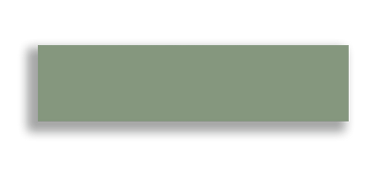 Art Mosaic Flat 7,5x30 / 3"x12" Sage Glossy Duvar Karosu