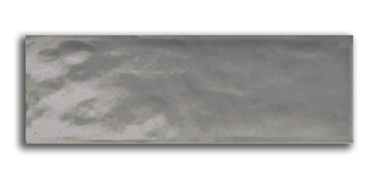 Art Mosaic Bumpy 10x30 / 4”x12” Smoke Glossy Duvar Karosu