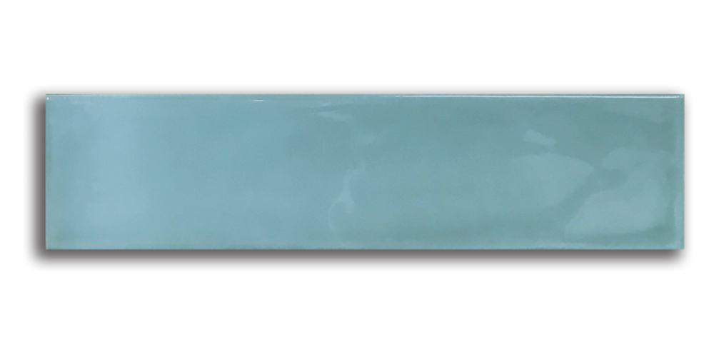 Art Mosaic Bumpy 7,5x30 / 3"x12" Aqua Glossy Duvar Karosu
