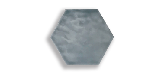 Art Mosaic Artisan Hexagon 15x17 / 6"  Carbone Glossy Duvar Karosu