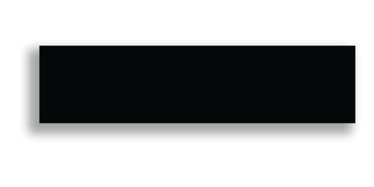 Art Mosaic Flat 7,5x30 / 3"x12" Black Matt Duvar Karosu