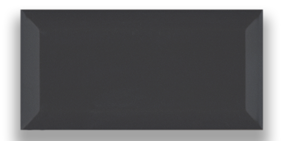 Art Mosaic Metro 10x20 / 4”x8” Dark Grey Glossy Duvar Karosu
