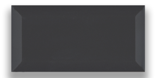 Art Mosaic Metro 10x20 / 4”x8” Dark Grey Glossy Duvar Karosu